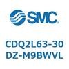CDQ2L63-30DZ-M9BWVL 薄形シリンダ CDQ2L63-3 SMC 53135494