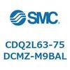 CDQ2L63-75DCMZ-M9BAL 薄形シリンダ CDQ2L63-7 SMC 53137113