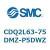 CDQ2L63-75DMZ-P5DWZ 薄形シリンダ CDQ2L63-7 SMC 53137366