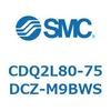 CDQ2L80-75DCZ-M9BWS 薄形シリンダ CDQ2L80-7 SMC 53140796