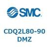 CDQ2L80-90DMZ 薄形シリンダ CDQ2L80-9 SMC 53140997
