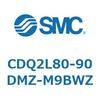 CDQ2L80-90DMZ-M9BWZ 薄形シリンダ CDQ2L80-9 SMC 53141006