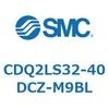 CDQ2LS32-40DCZ-M9BL 薄形シリンダ CDQ2LS32 SMC 53142031