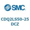 CDQ2LS50-25DCZ 薄形シリンダ CDQ2LS50 SMC 53142415