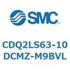 CDQ2LS63-10DCMZ-M9BVL 薄形シリンダ CDQ2LS63 SMC 53142573