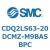 CDQ2LS63-20DCMZ-M9BASBPC 薄形シリンダ CDQ2LS63 SMC 53142625