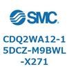 CDQ2WA12-15DCZ-M9BWL-X271 薄形シリンダ CDQ2WA12 SMC 53143806