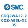 CDQ2WA12-20DZ-A93L-X235 薄形シリンダ CDQ2WA12 SMC 53143955