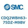 CDQ2WBH63-75DZ-M9BV 薄形シリンダ CDQ2WBH63 SMC 53183812