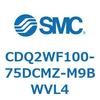 CDQ2WF100-75DCMZ-M9BWVL4 薄形シリンダ CDQ2WF100 SMC 53184205