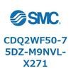 CDQ2WF50-75DZ-M9NVL-X271 薄形シリンダ CDQ2WF50 SMC 53185921