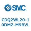 CDQ2WL20-10DMZ-M9BVL 薄形シリンダ CDQ2WL20 SMC 53187066