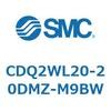 CDQ2WL20-20DMZ-M9BW 薄形シリンダ CDQ2WL20 SMC 53187181