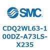 CDQ2WL63-100DZ-A73LS-X235 薄形シリンダ CDQ2WL63 SMC 53189342