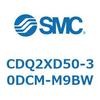 CDQ2XD50-30DCM-M9BW 薄形シリンダ CDQ2XD50 SMC 53195021