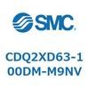 CDQ2XD63-100DM-M9NV 薄形シリンダ CDQ2XD63 SMC 53195116