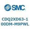 CDQ2XD63-100DM-M9PWL 薄形シリンダ CDQ2XD63 SMC 53195125