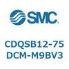 CDQSB12-75DCM-M9BV3 薄形シリンダ/コンパクトタイプ CDQSB12-7 SMC 53233336