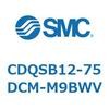 CDQSB12-75DCM-M9BWV 薄形シリンダ/コンパクトタイプ CDQSB12-7 SMC 53233363