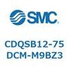 CDQSB12-75DCM-M9BZ3 薄形シリンダ/コンパクトタイプ CDQSB12-7 SMC 53233406
