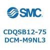 CDQSB12-75DCM-M9NL3 薄形シリンダ/コンパクトタイプ CDQSB12-7 SMC 53233415