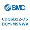 CDQSB12-75DCM-M9NWV 薄形シリンダ/コンパクトタイプ CDQSB12-7 SMC 53233442