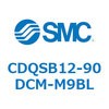 CDQSB12-90DCM-M9BL 薄形シリンダ/コンパクトタイプ CDQSB12-9 SMC 53233625