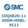 薄形シリンダ/コンパクトタイプ CDQSB20-1 SMC