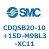 CDQSB20-10+15D-M9BL3-XC11 ���`�V�����_/�R���p�N�g�^�C�v CDQSB20-1 SMC 53245236