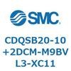 CDQSB20-10+2DCM-M9BVL3-XC11 ���`�V�����_/�R���p�N�g�^�C�v CDQSB20-1 SMC 53245403