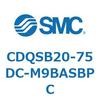 CDQSB20-75DC-M9BASBPC 薄形シリンダ/コンパクトタイプ CDQSB20-7 SMC 53257312