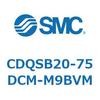 CDQSB20-75DCM-M9BVM 薄形シリンダ/コンパクトタイプ CDQSB20-7 SMC 53257556