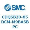 CDQSB20-85DCM-M9BASBPC 薄形シリンダ/コンパクトタイプ CDQSB20-8 SMC 53257766
