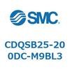 CDQSB25-200DC-M9BL3 薄形シリンダ/コンパクトタイプ CDQSB25-2 SMC 53262903
