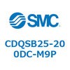 CDQSB25-200DC-M9P 薄形シリンダ/コンパクトタイプ CDQSB25-2 SMC 53262955