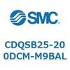 CDQSB25-200DCM-M9BAL 薄形シリンダ/コンパクトタイプ CDQSB25-2 SMC 53262982