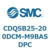 CDQSB25-200DCM-M9BASDPC 薄形シリンダ/コンパクトタイプ CDQSB25-2 SMC 53262991
