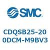 CDQSB25-200DCM-M9BV3 薄形シリンダ/コンパクトタイプ CDQSB25-2 SMC 53263007