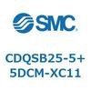 CDQSB25-5+5DCM-XC11 薄形シリンダ/コンパクトタイプ CDQSB25-5 SMC 53268512