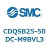 CDQSB25-50DC-M9BVL3 薄形シリンダ/コンパクトタイプ CDQSB25-5 SMC 53268652