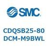 CDQSB25-80DCM-M9BWL 薄形シリンダ/コンパクトタイプ CDQSB25-8 SMC 53270831