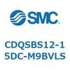 CDQSBS12-15DC-M9BVLS 薄形シリンダ/コンパクトタイプ CDQSBS12 SMC 53271154