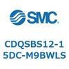 CDQSBS12-15DC-M9BWLS 薄形シリンダ/コンパクトタイプ CDQSBS12 SMC 53271163