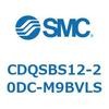 CDQSBS12-20DC-M9BVLS 薄形シリンダ/コンパクトタイプ CDQSBS12 SMC 53271242
