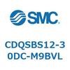CDQSBS12-30DC-M9BVL 薄形シリンダ/コンパクトタイプ CDQSBS12 SMC 53271337