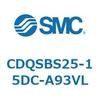 CDQSBS25-15DC-A93VL 薄形シリンダ/コンパクトタイプ CDQSBS25 SMC 53272861