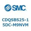 CDQSBS25-15DC-M9NVM 薄形シリンダ/コンパクトタイプ CDQSBS25 SMC 53272931