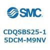 CDQSBS25-15DCM-M9NV 薄形シリンダ/コンパクトタイプ CDQSBS25 SMC 53272965