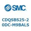 CDQSBS25-20DC-M9BALS 薄形シリンダ/コンパクトタイプ CDQSBS25 SMC 53273017