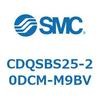 CDQSBS25-20DCM-M9BV 薄形シリンダ/コンパクトタイプ CDQSBS25 SMC 53273053